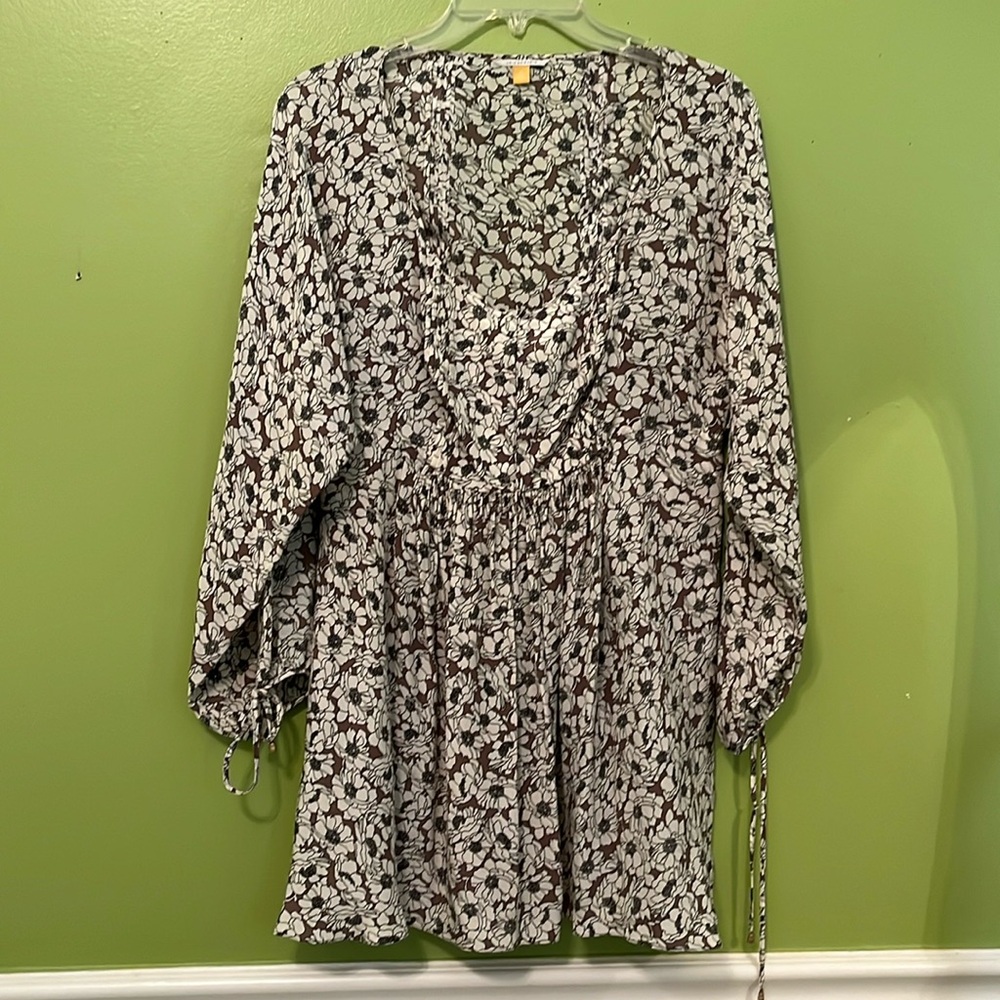 EUC Anthropologie Liefsdottir Silk Blouse